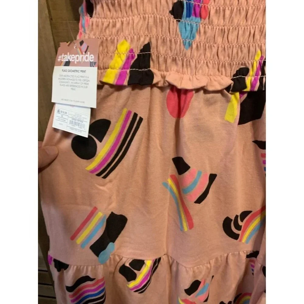 NWT Take Pride Pink Maxi Sun Dress Girls Size Medium